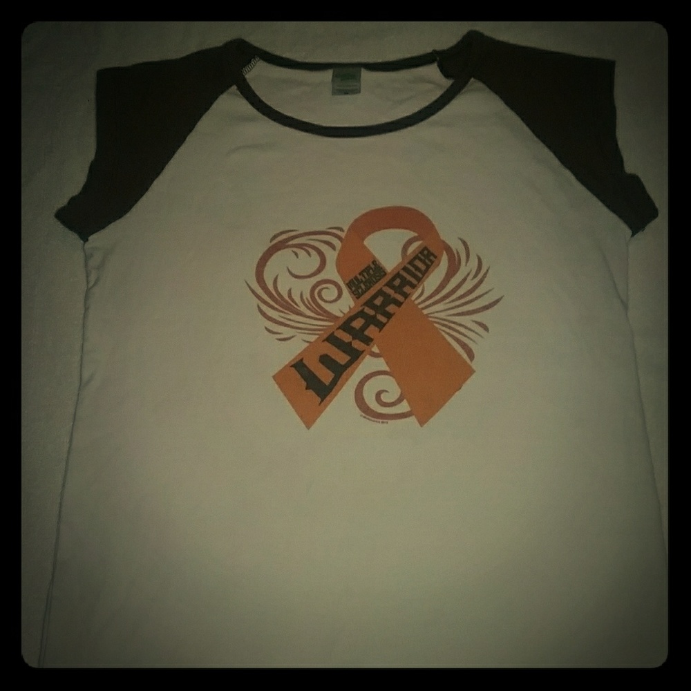 Multiple sclerosis warrior tshirt